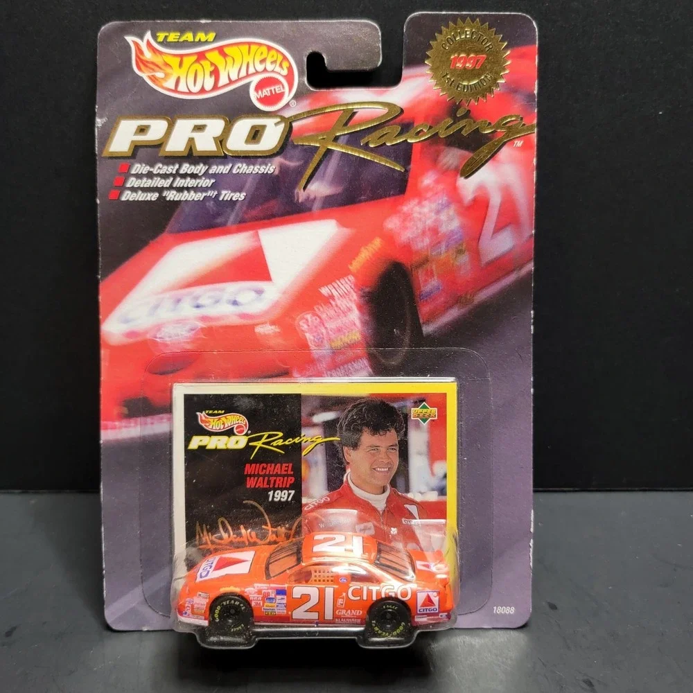 Michael Waltrip #21 CITGO TeM Hot Wheels Nascar Pro Racing